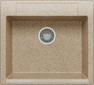 Мойка кухонная Polygran ARGO-560 песочный 575837